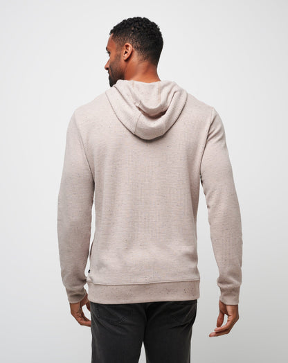 Cloud Waffle Hoodie Oxford Tan | Travis Mathew