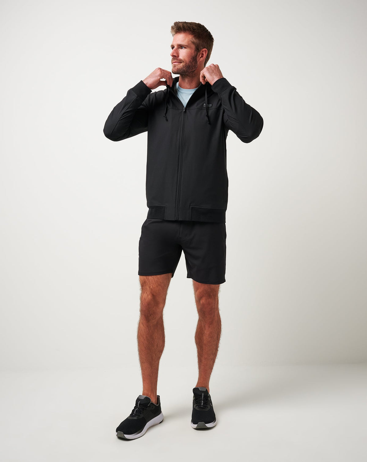 Wanderlust Hoodie Black | Travis Mathew
