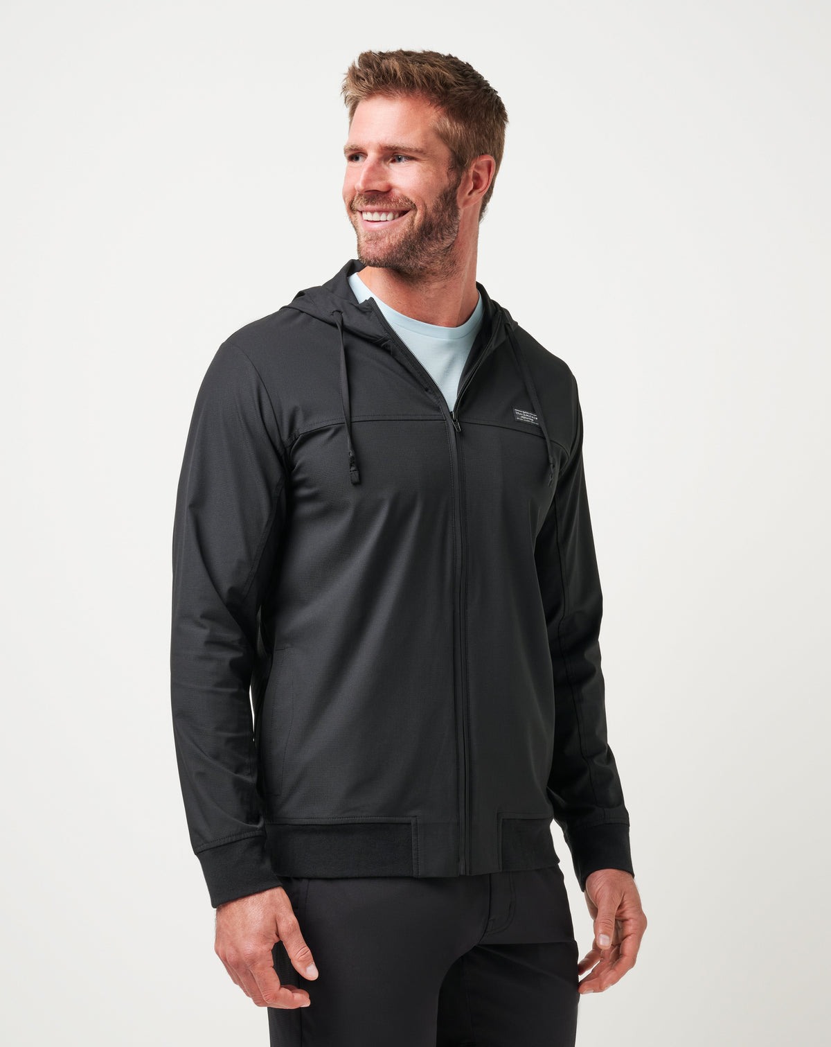 Wanderlust Hoodie Black | Travis Mathew