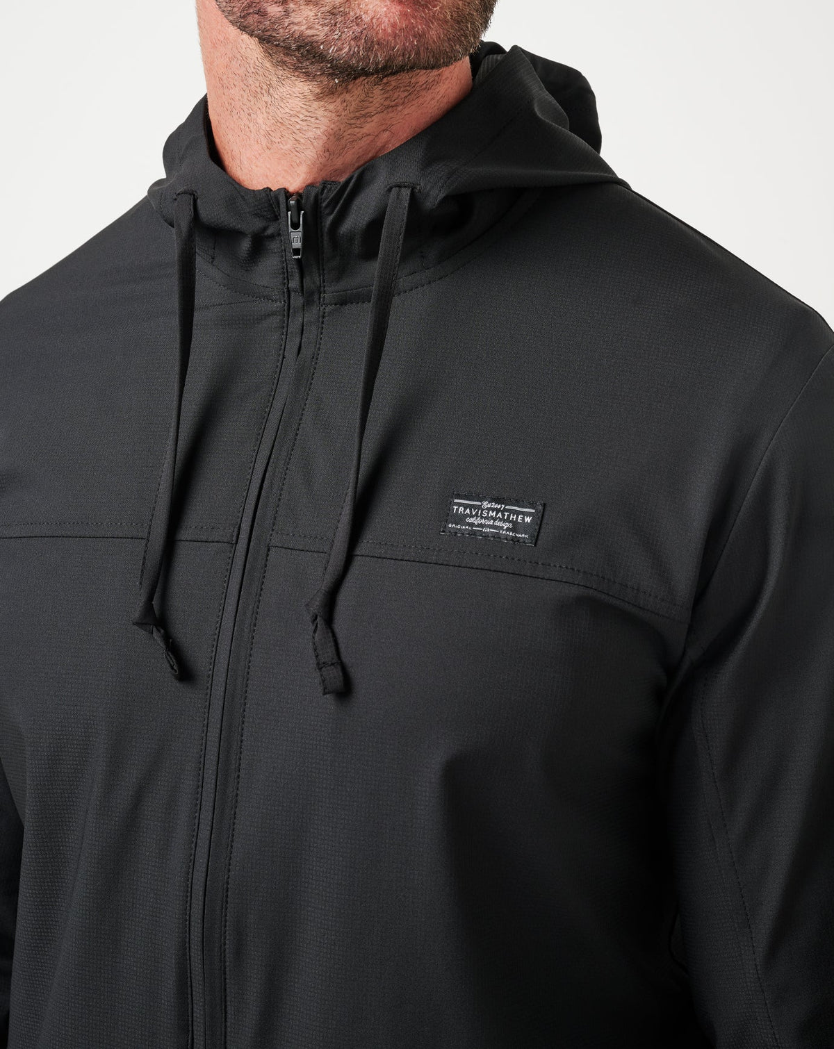 Wanderlust Hoodie Black | Travis Mathew