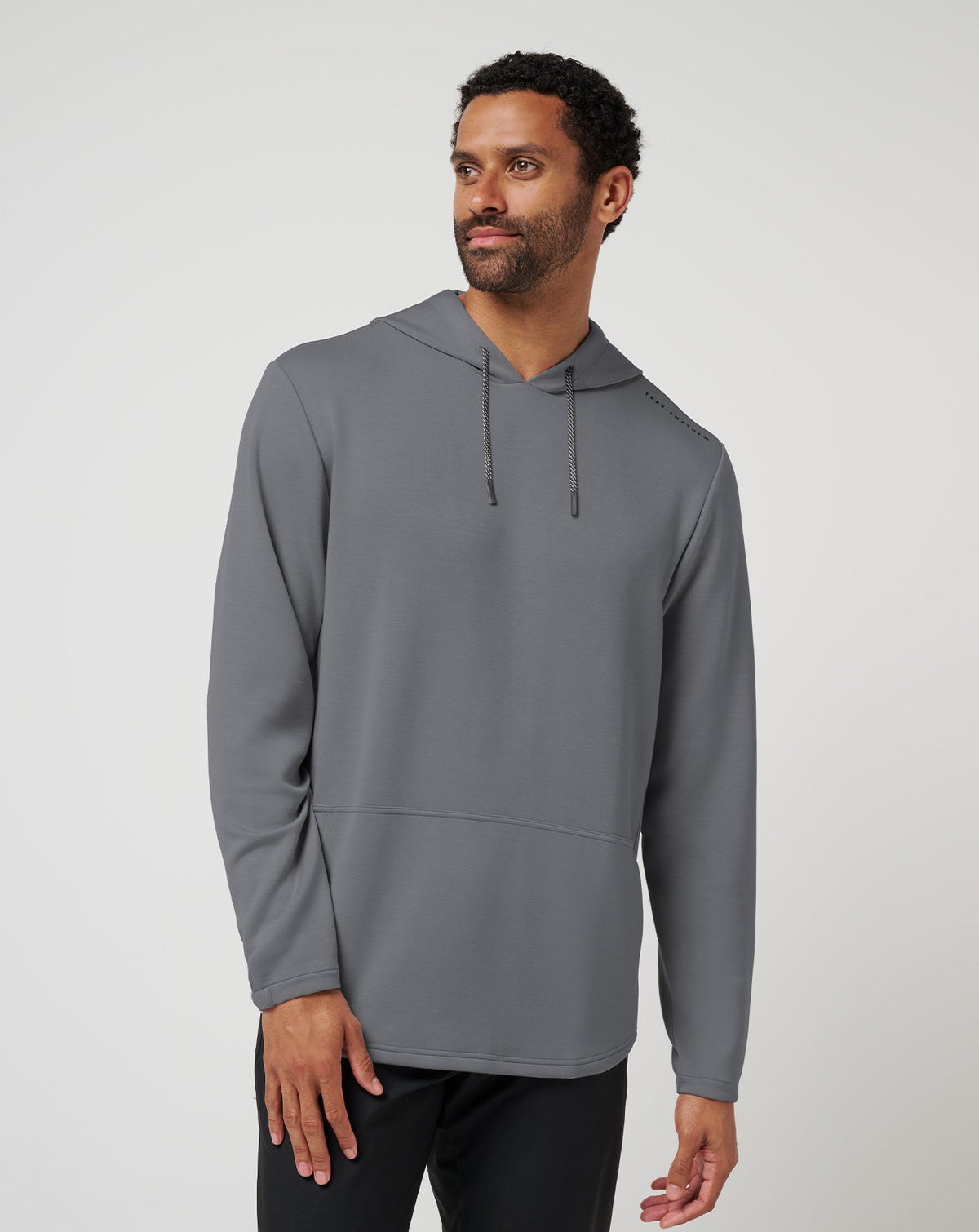 Fibercloud Hoodie Heather Grey | Travis Mathew
