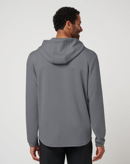 Fibercloud Hoodie Heather Grey | Travis Mathew