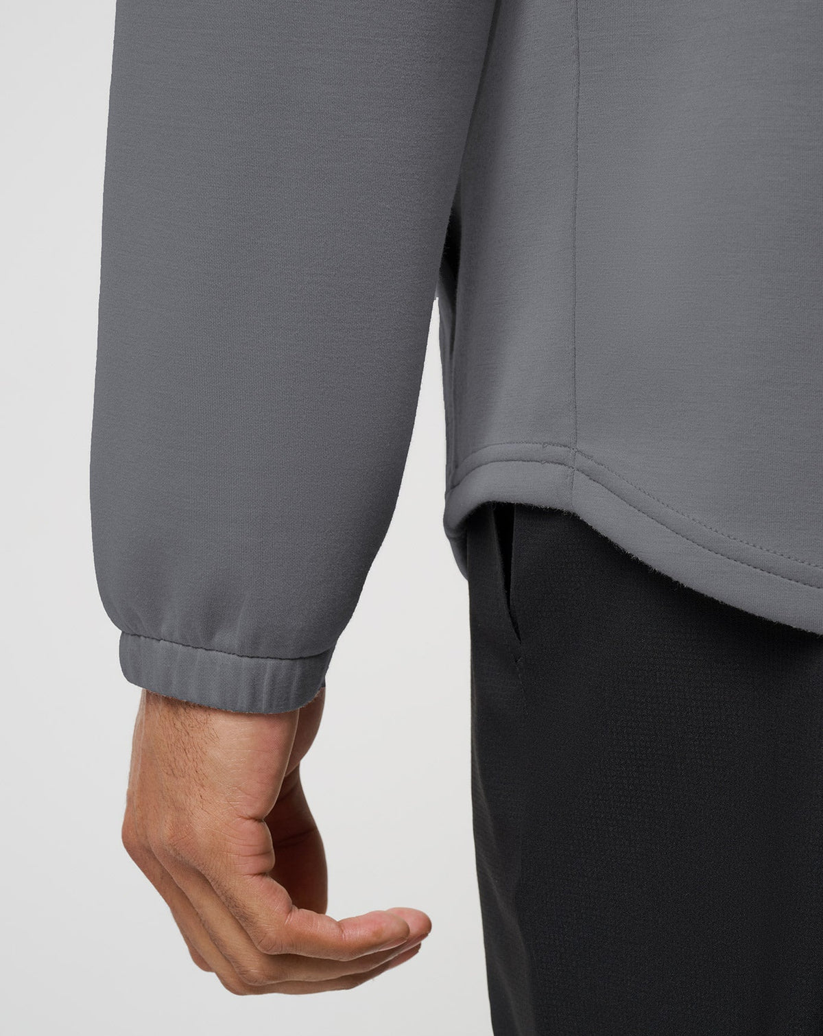 Fibercloud Hoodie Heather Grey | Travis Mathew