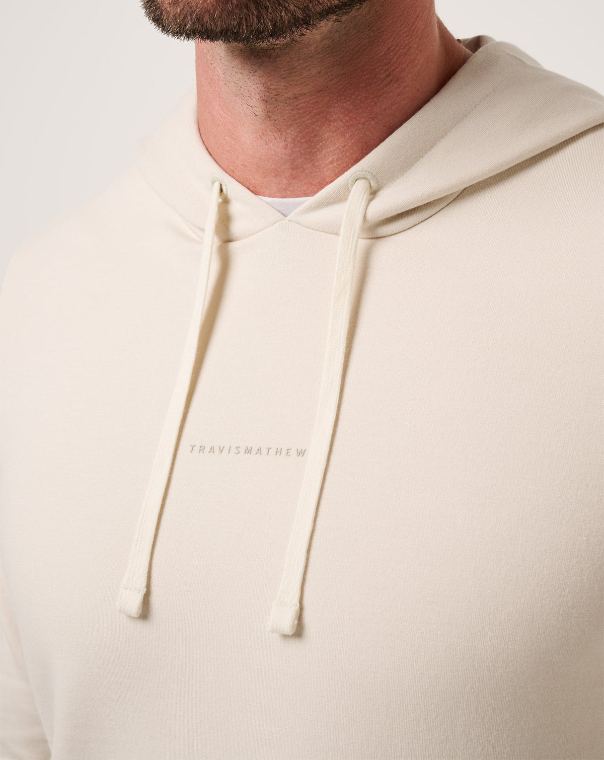 Coastal Cloud Hoodie Moonbeam | Travis Mathew