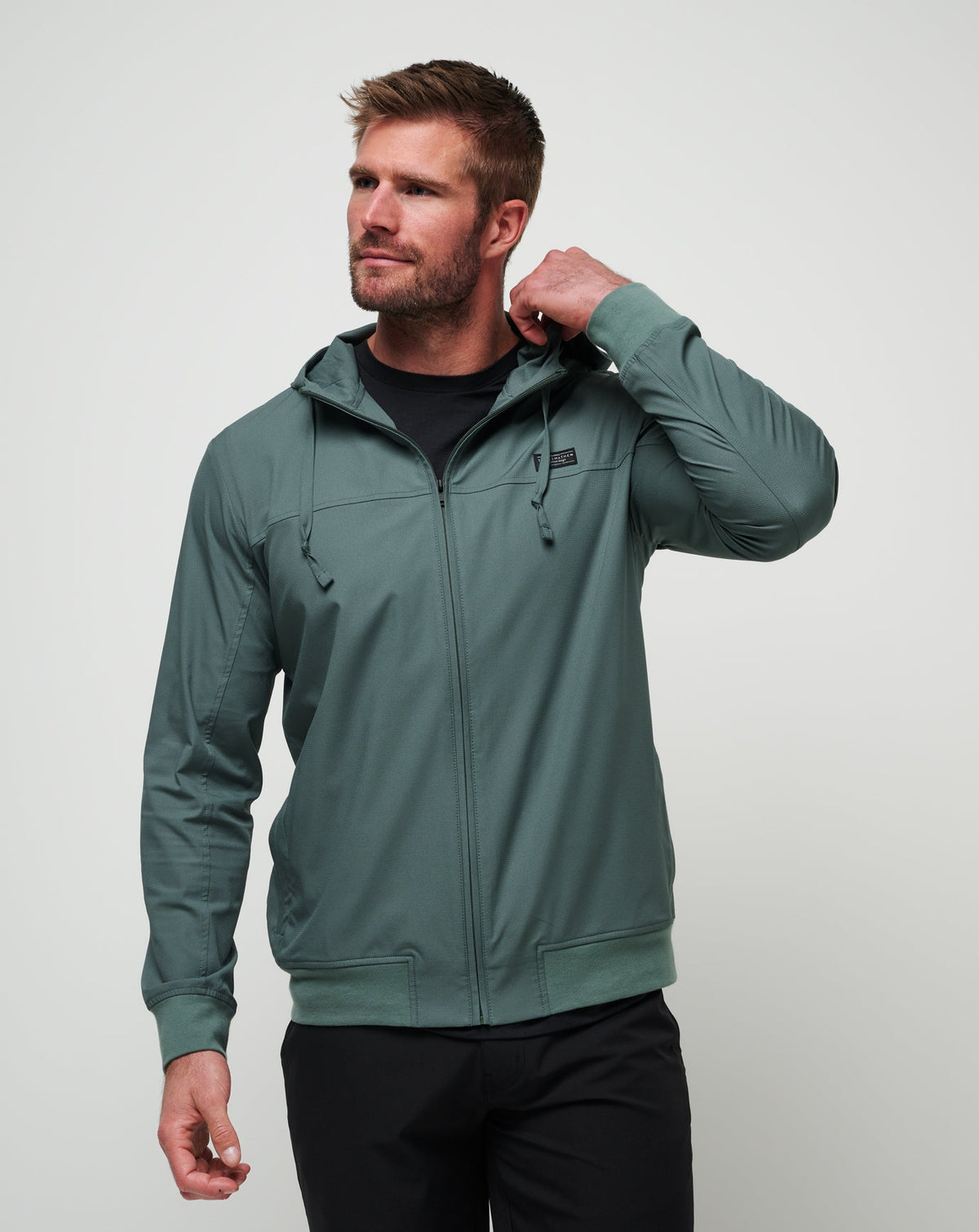 Wanderlust Hoodie Balsam Green | Travis Mathew