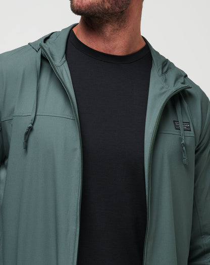 Wanderlust Hoodie Balsam Green | Travis Mathew