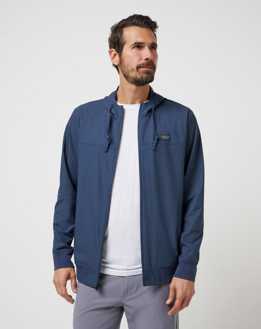 Wanderlust Hoodie Mood Indigo | Travis Mathew
