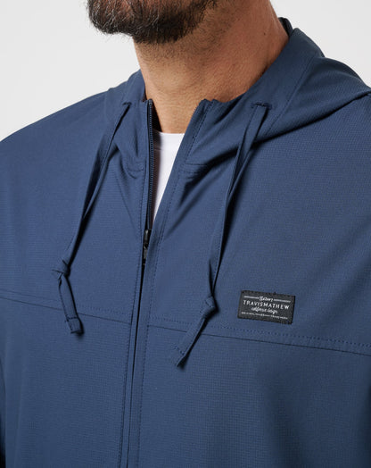 Wanderlust Hoodie Mood Indigo | Travis Mathew