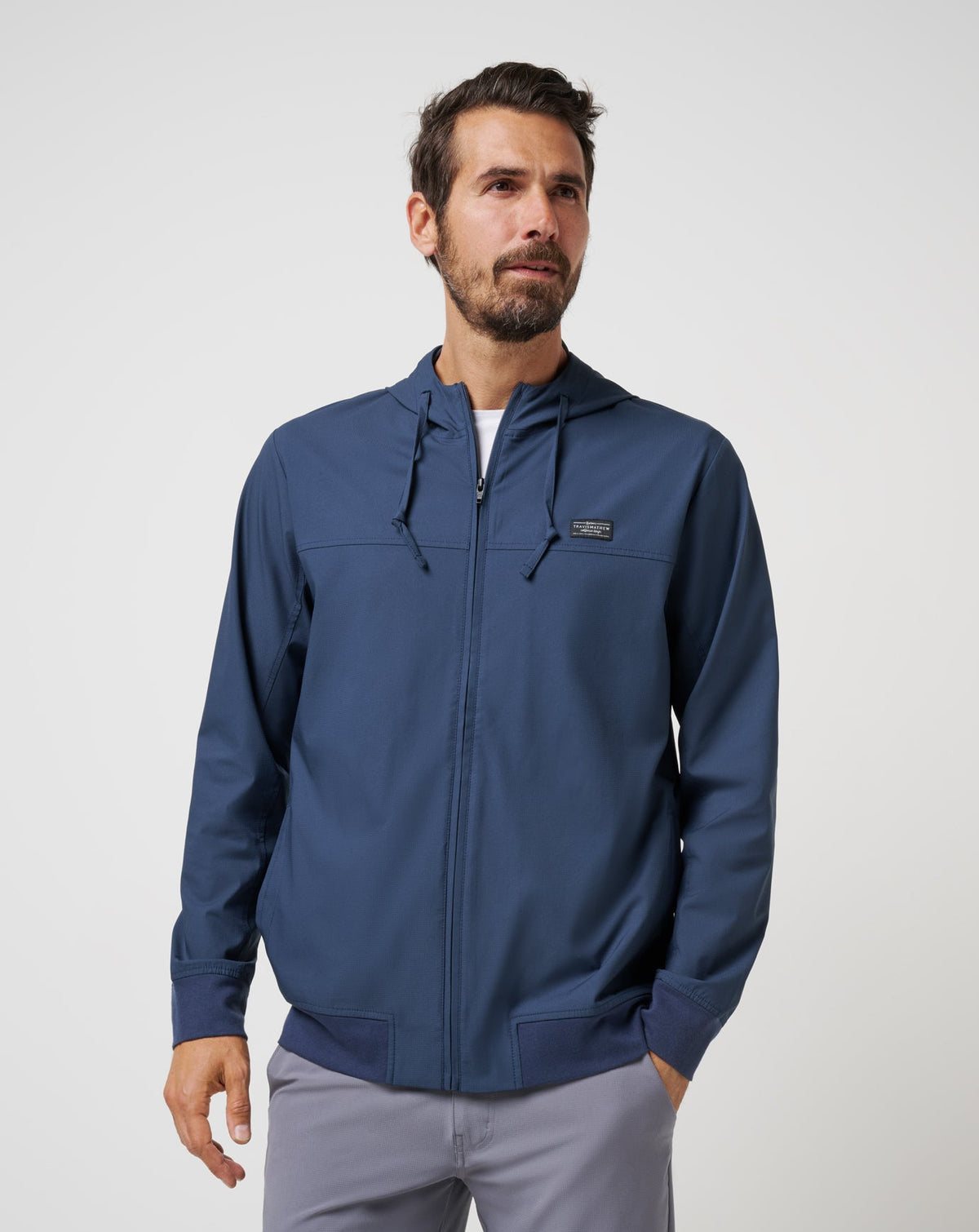 Wanderlust Hoodie Mood Indigo | Travis Mathew