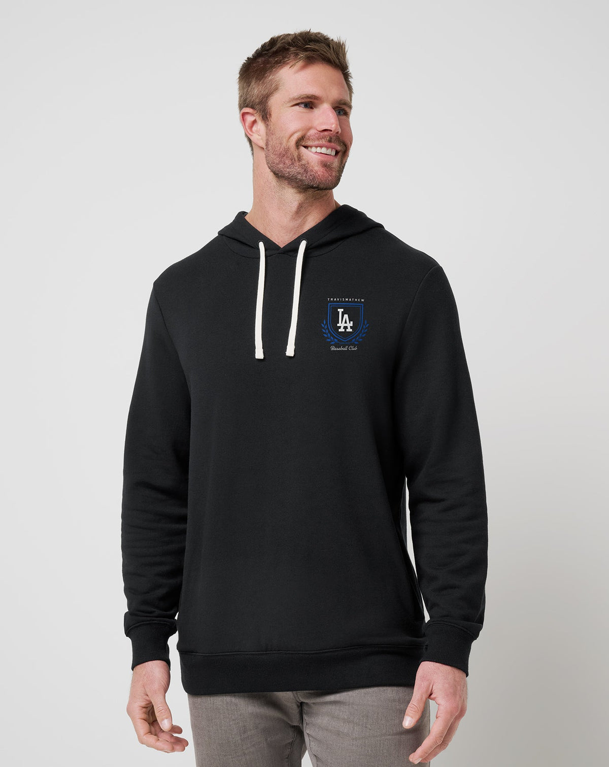Los Angeles Dodgers Stadium Hoodie Black | Travis Mathew