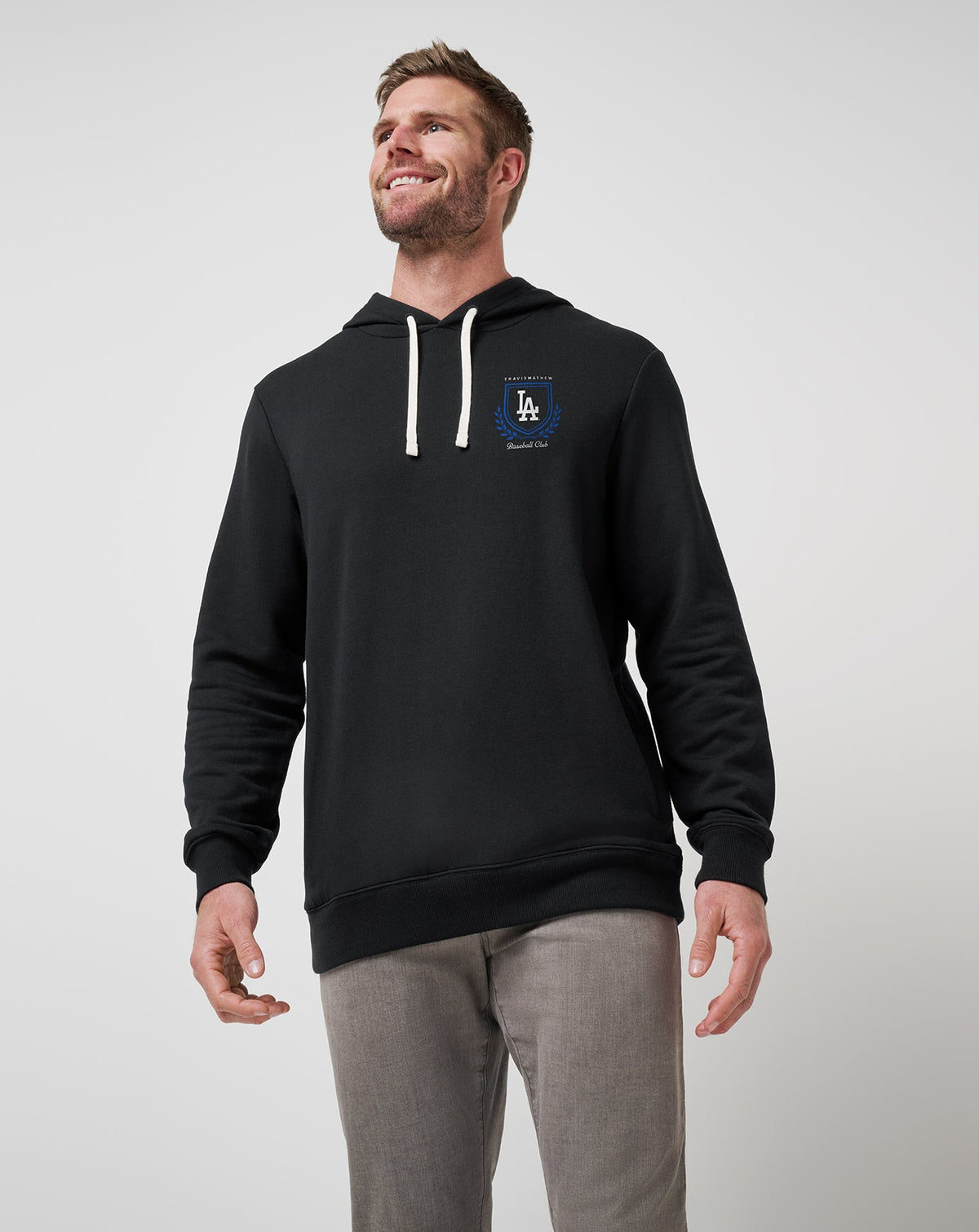 Los Angeles Dodgers Stadium Hoodie Black | Travis Mathew
