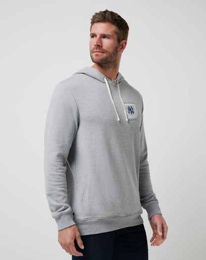 New York Yankees Stadium Hoodie Heather Grey | Travis Mathew