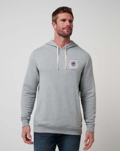 Chicago Cubs Stadium Hoodie Heather Grey | Travis Mathew