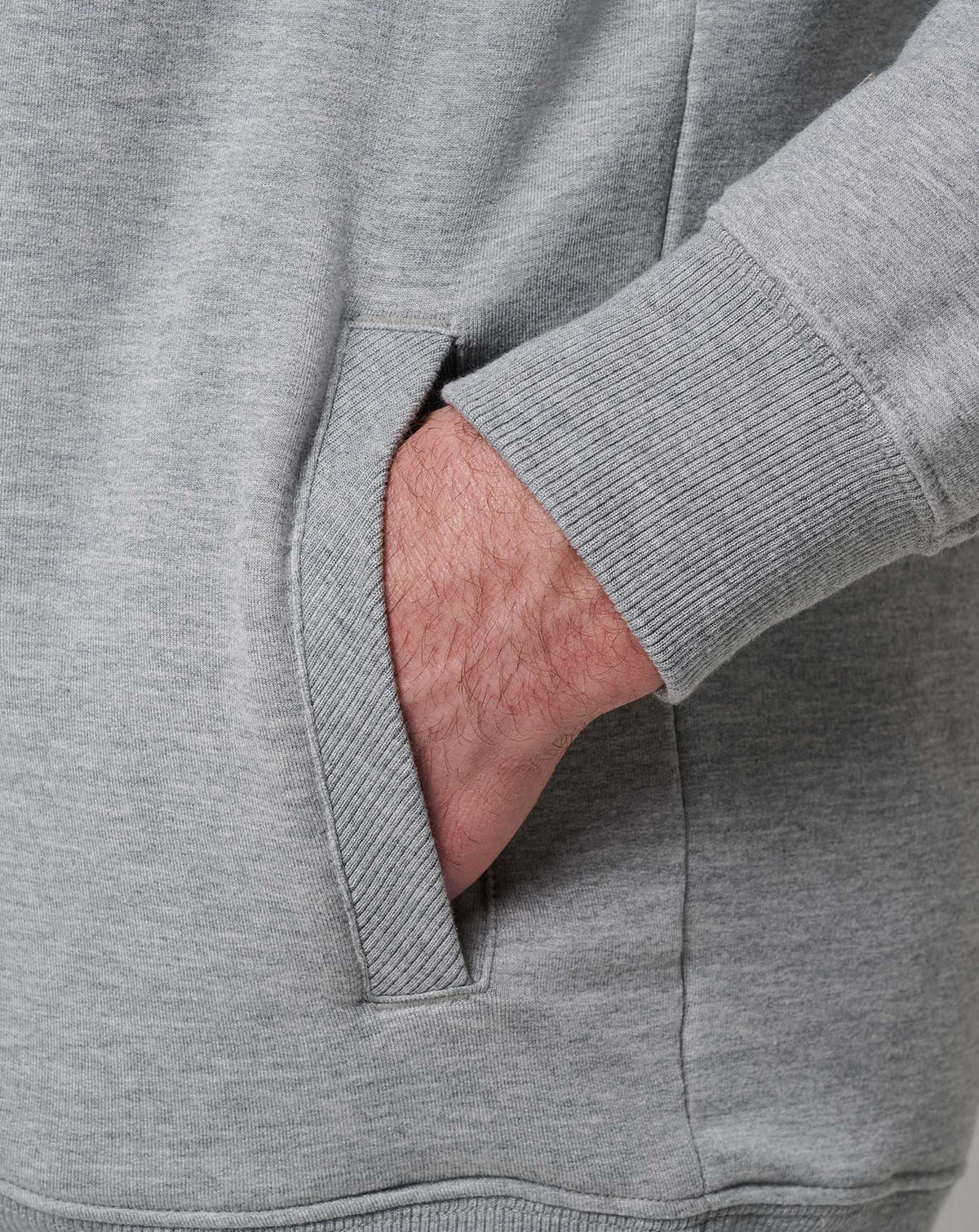 Atlanta Braves Stadium Hoodie Heather Grey | Travis Mathew