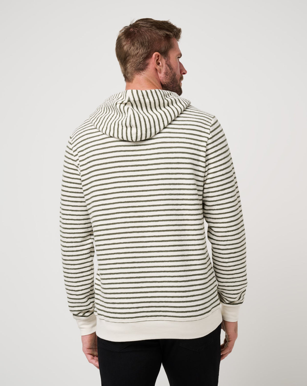Shark Warning Hoodie Dark Olive | Travis Mathew