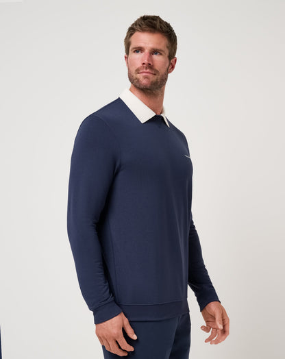 Amenities Collar Crew Total Eclipse | Travis Mathew