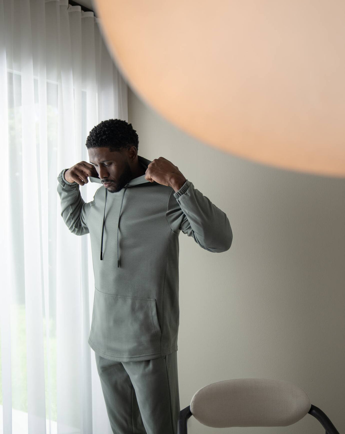 Upgraded Tech Hoodie Heather Grey | Travis Mathew