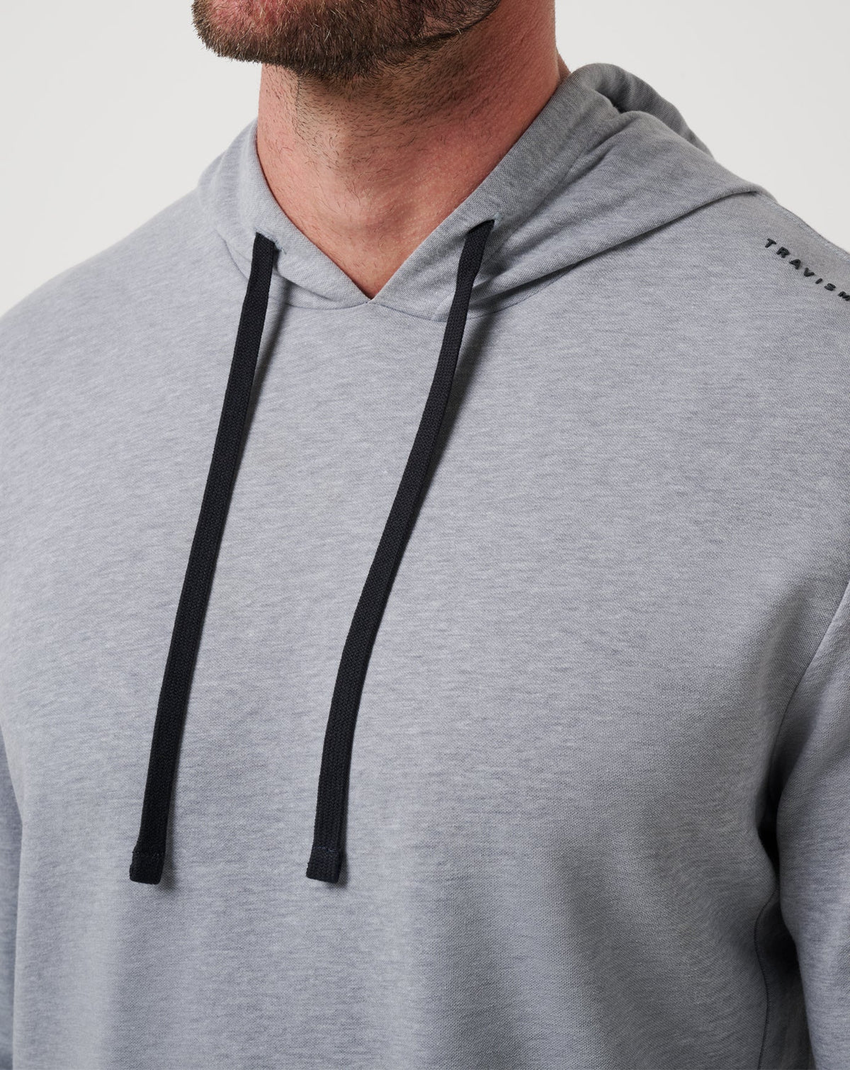 Upgraded Tech Hoodie Heather Grey | Travis Mathew