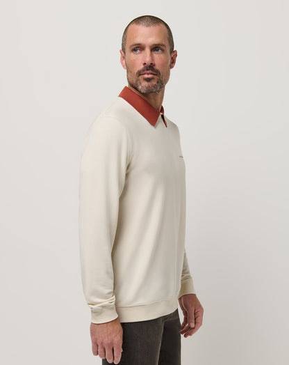 Amenities Collar Crew Birch | Travis Mathew