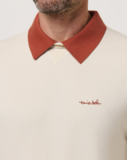 Amenities Collar Crew Birch | Travis Mathew