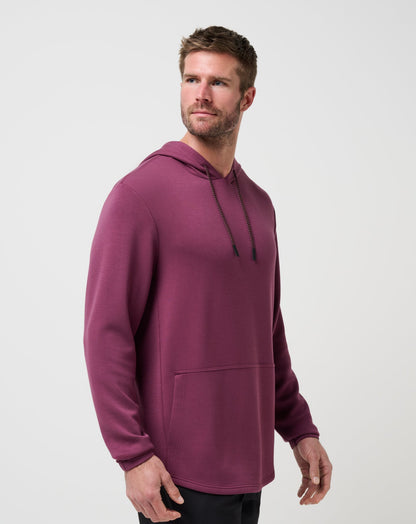 Fibercloud Hoodie Mauve Wine | Travis Mathew