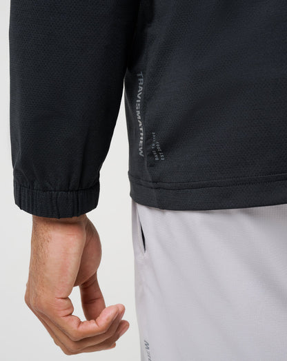 Heater Pro Hoodie Black | Travis Mathew