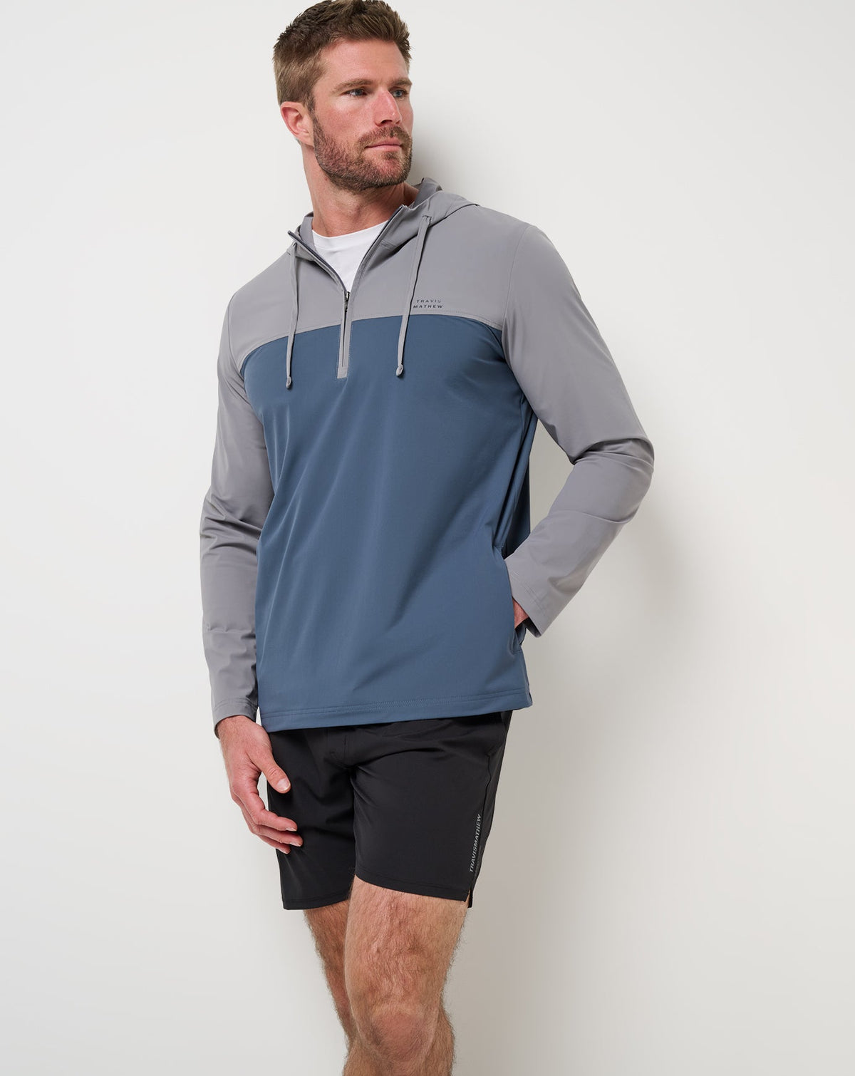 Rail Transport Hoodie Quiet Shade | Travis Mathew