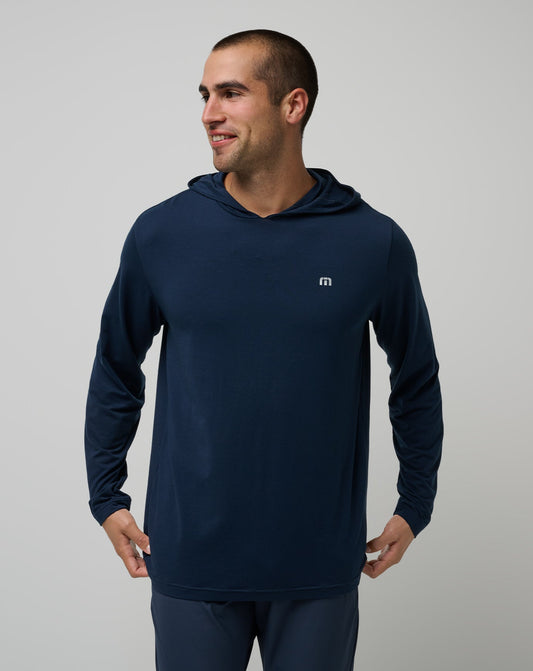 Double Team Hoodie Total Eclipse | Travis Mathew