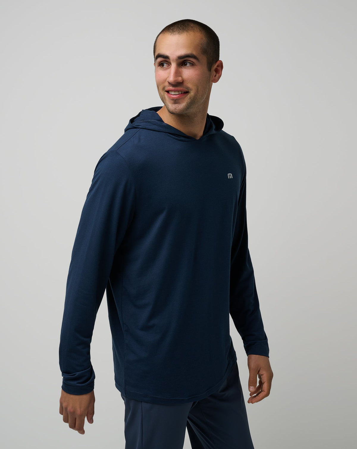 Double Team Hoodie Total Eclipse | Travis Mathew
