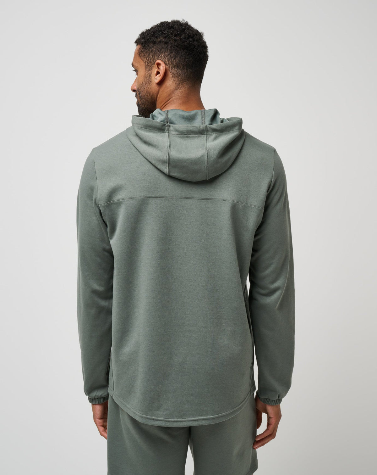 Sideslip Hoodie Dark Olive | Travis Mathew
