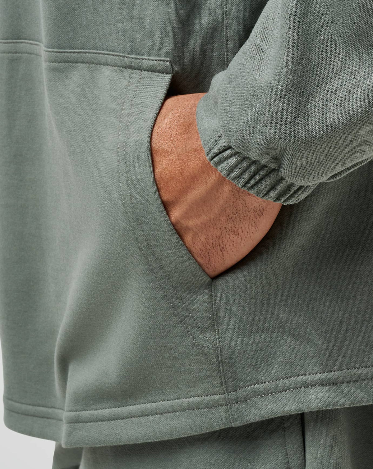 Sideslip Hoodie Dark Olive | Travis Mathew