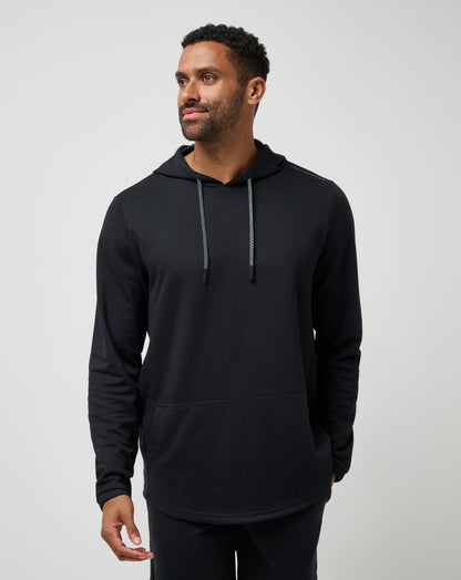Sideslip Hoodie Black | Travis Mathew