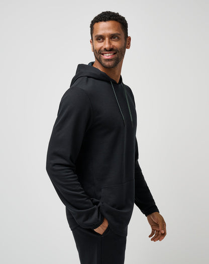 Sideslip Hoodie Black | Travis Mathew