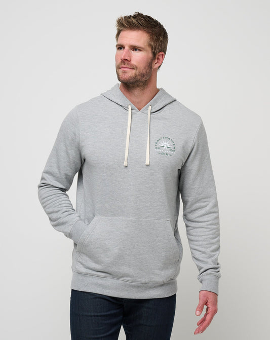 Glacier Hike Hoodie Heather Grey | Travis Mathew