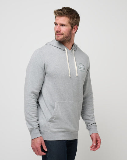 Glacier Hike Hoodie Heather Grey | Travis Mathew