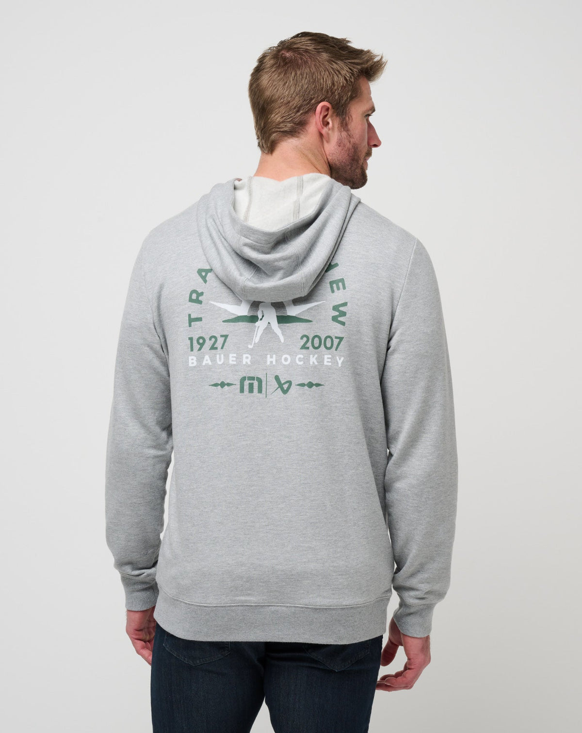 Glacier Hike Hoodie Heather Grey | Travis Mathew