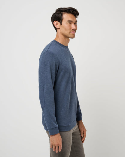 Cloud Sweater Heather Navy | Travis Mathew