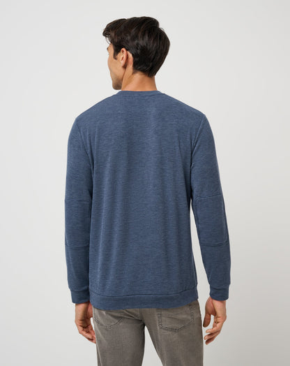 Cloud Sweater Heather Navy | Travis Mathew