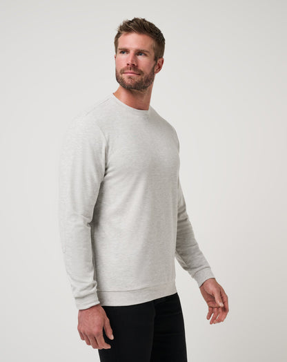 Cloud Sweater Heather Grey | Travis Mathew