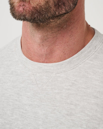 Cloud Sweater Heather Grey | Travis Mathew