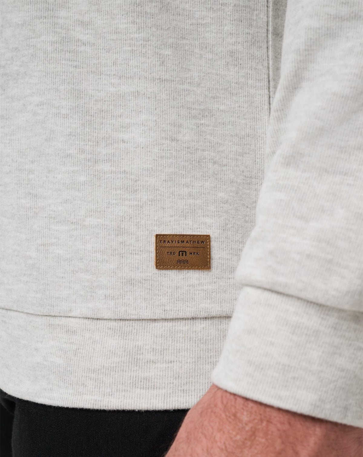 Cloud Sweater Heather Grey | Travis Mathew