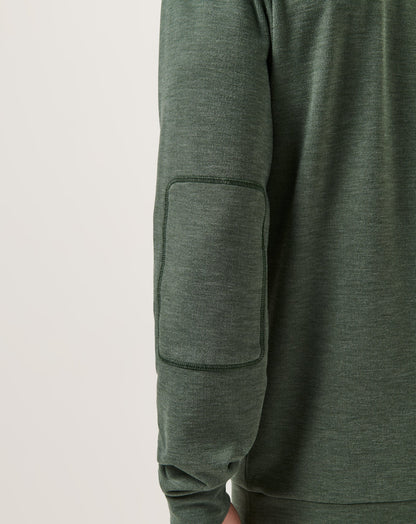 Cloud Sweater Heather Dark Olive | Travis Mathew