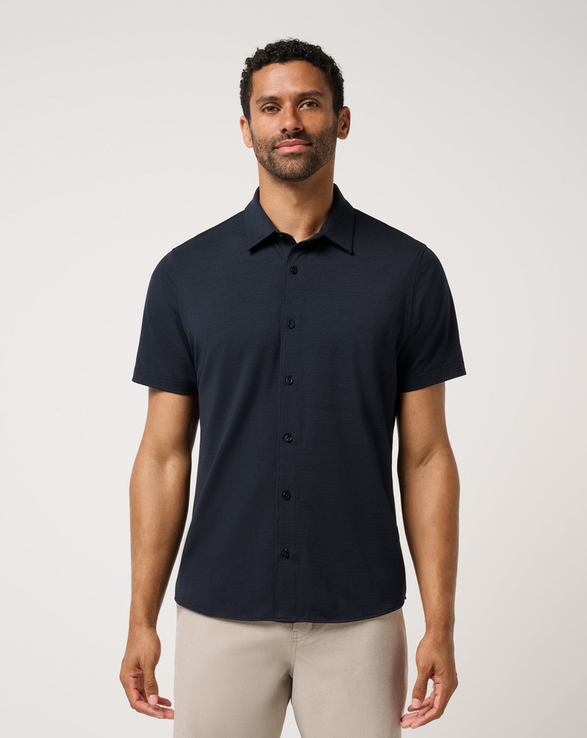 The Heater Button-Up Black | Travis Mathew