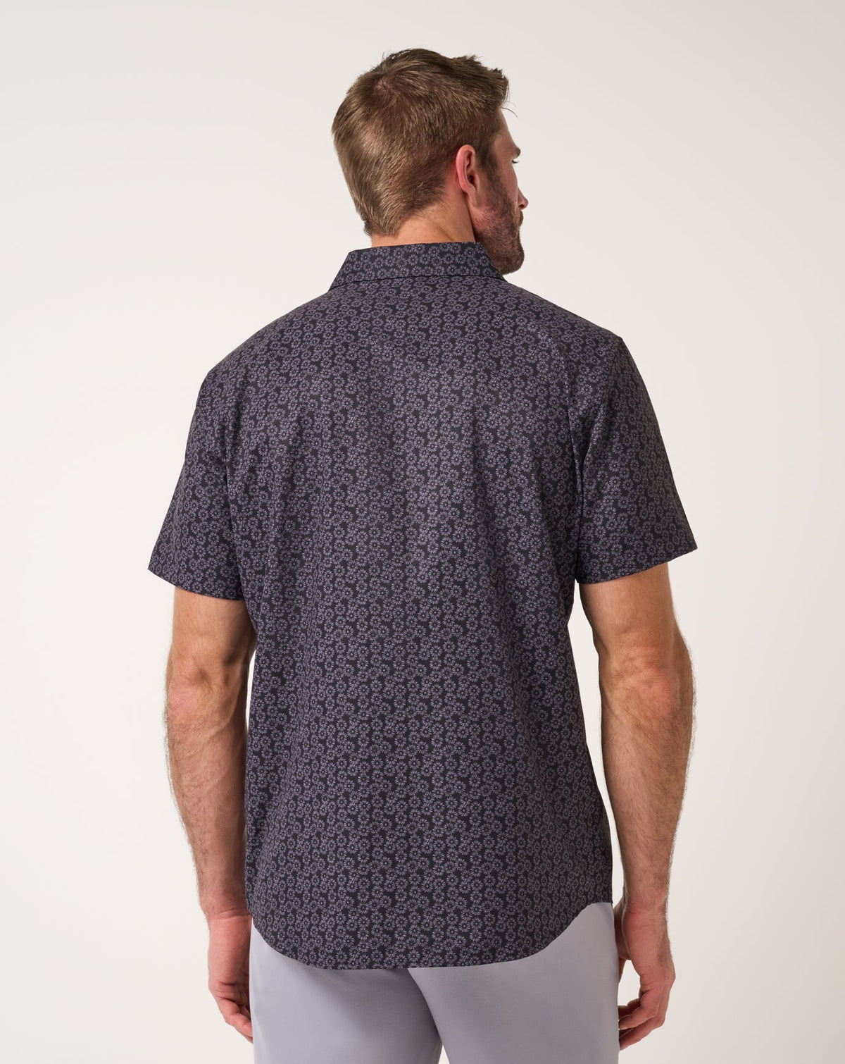 Techwoven Sunlight Button-Up Black | Travis Mathew