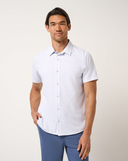 Techwoven Sunlight Button-Up White | Travis Mathew