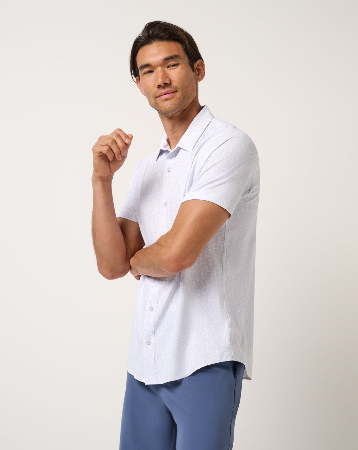 Techwoven Sunlight Button-Up White | Travis Mathew