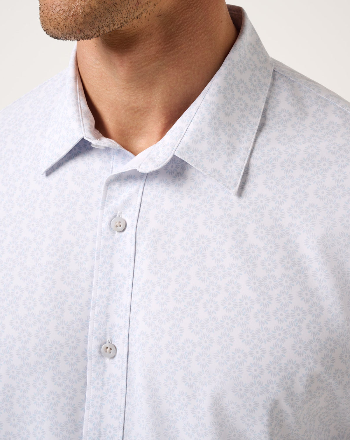 Techwoven Sunlight Button-Up White | Travis Mathew