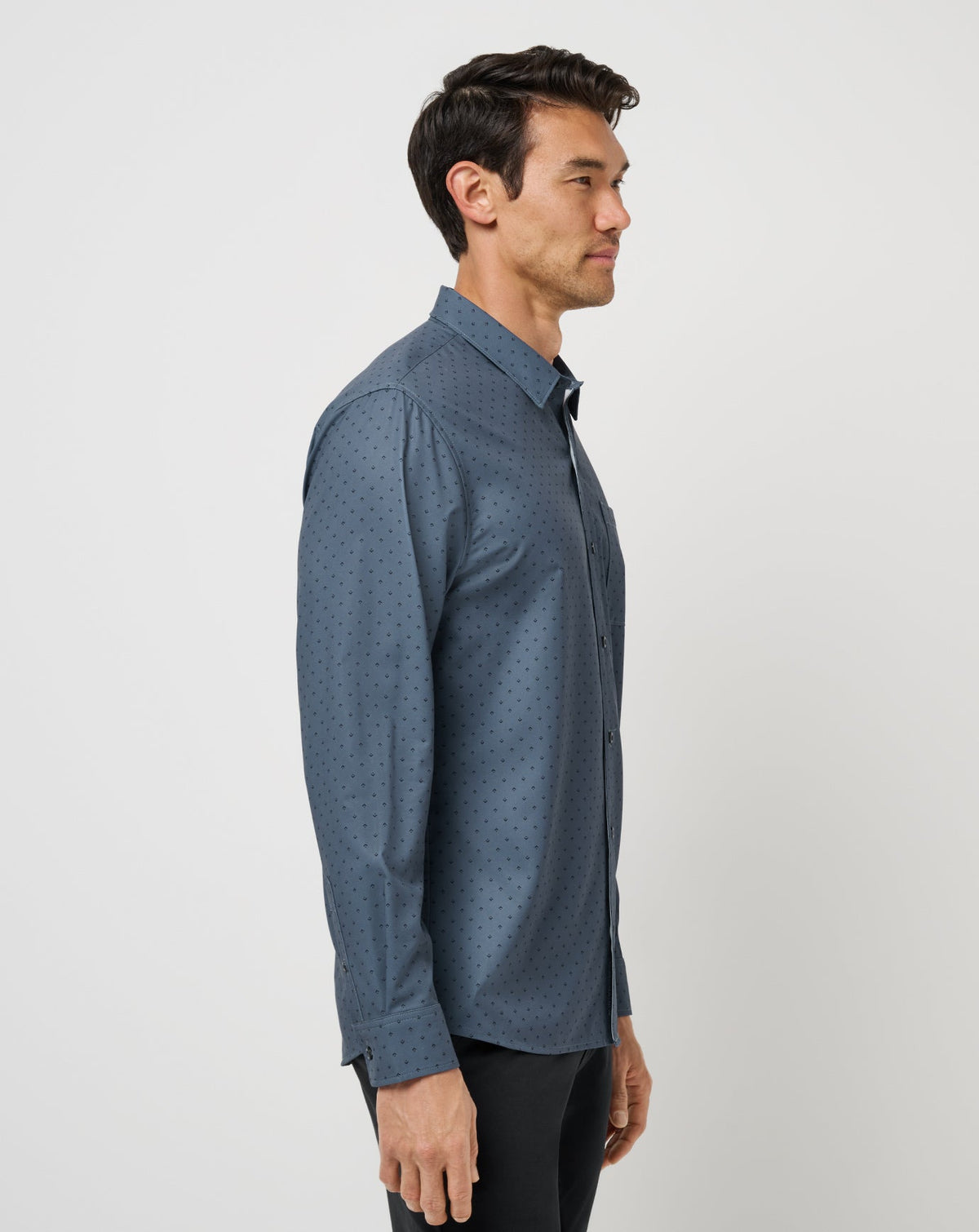 Techwoven Tidbits Button-Up Bering Sea | Travis Mathew