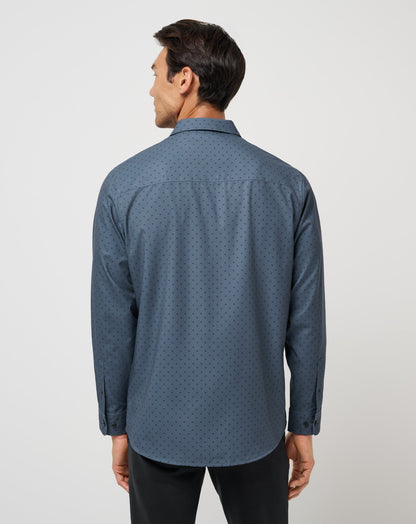 Techwoven Tidbits Button-Up Bering Sea | Travis Mathew