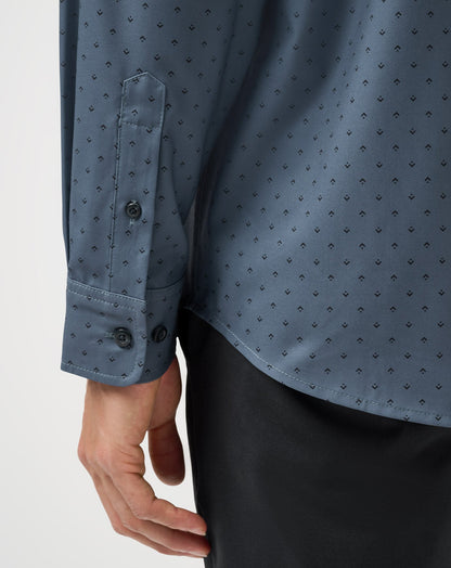Techwoven Tidbits Button-Up Bering Sea | Travis Mathew